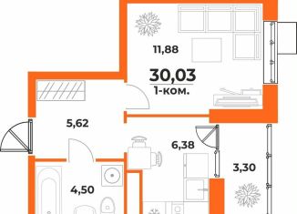 Продам однокомнатную квартиру, 30 м2, Хабаровский край