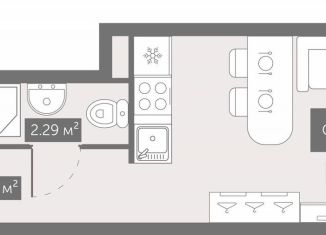 Продается квартира студия, 17.2 м2, Санкт-Петербург, Невский район